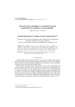 THE INFLUENCE OF DIRECT CAPTURE OF