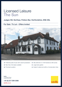 Licensed Leisure The Sun - Property Search
