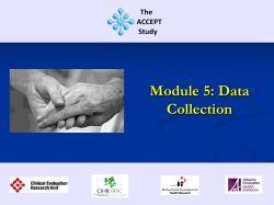 Module 5: Data Collection