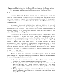 Operational Guidelines for the Central Sector Scheme for