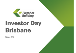 Investor Day Brisbane