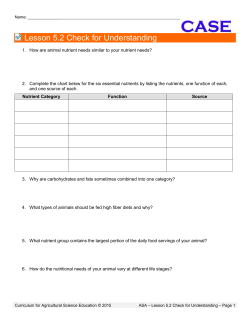 Lesson 5.2 Check for Understanding