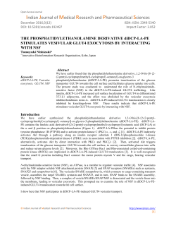 THE PHOSPHATIDYLETHANOLAMINE DERIVATIVE