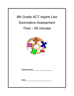 8th Practice Test
