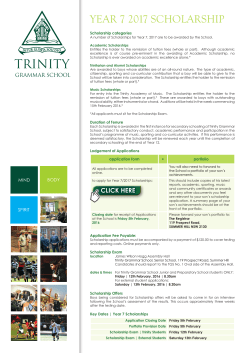 click here - Trinity Grammar School