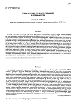 conseouences of regycled carbon in carbonatites