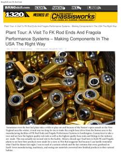 BangShift.com FK Rod Ends