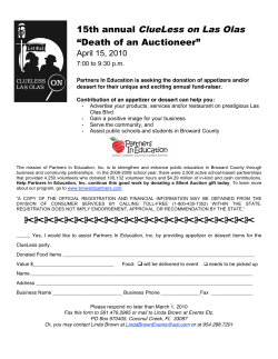 Food Form - Partners In Education