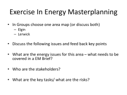 Strategic Energy Planning - Heat Network Partnership