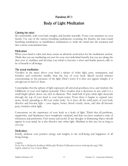 Body of Light Meditation