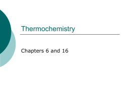 Thermochemistry