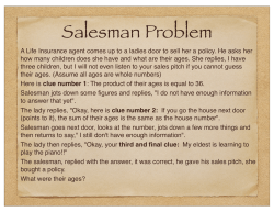 Salesman Problem
