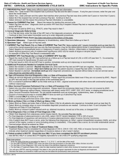 DETEC - CERVICAL CANCER SCREENING CYCLE DATA EWC