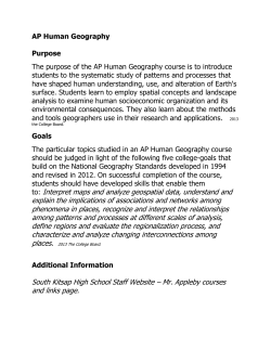Interpret maps and analyze geospatial data, understand and explain
