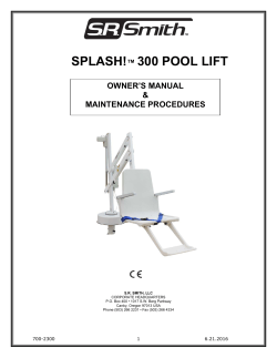 splash!™ 300 pool lift