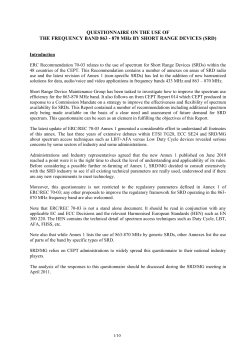 Template for contributions