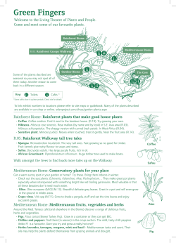 Green Fingers - Eden Project