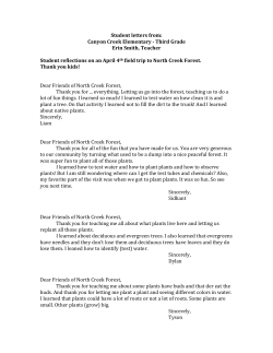 HERE - Friends of North Creek Forest