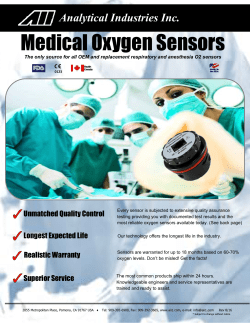 Medical Oxygen Sensors - Analytical Industries, Inc.