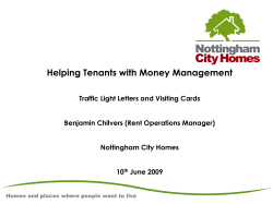Helping Tenants with Money Management Traffic Light Letters and