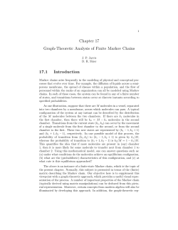 Graph-Theoretic Analysis of Finite Markov Chains