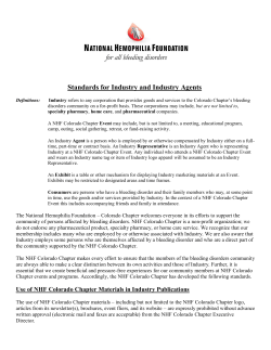 Standards for Industry and Industry Agents