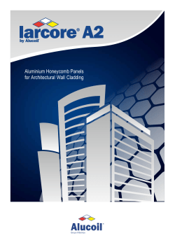Catalogo larcore&reg; A2 by Alucoil&reg;_2016 (ESP-ENG)