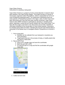 here - Cape Citizen Science