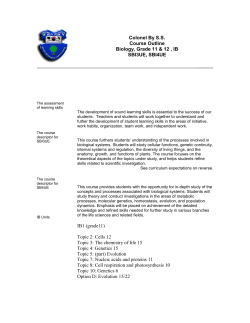 Colonel By Secondary School