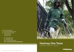 Hackney One Team