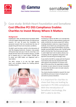 Case study: British Heart Foundation and Semafone Cost Effective