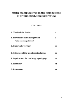 Problems of representation in the teaching and learning of