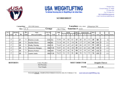 2016 NMG Weightlifting Ses 3 75kg