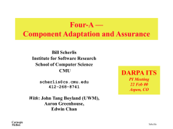 Agent Adaptation and Assurance