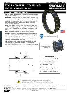 July 1, 2017 Romac Catalog