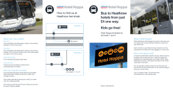 Bus to Heathrow hotels from just &pound;4 one way. Kids go free!