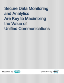 Secure Data Monitoring and Analytics
