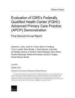 Advanced Primary Care Practice