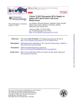 Birnaviruses Induce IFN and Protect Cells from Teleost TLR22