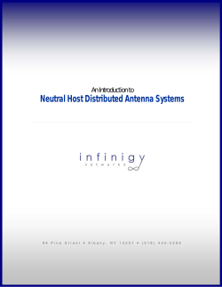 Neutral Host Distributed Antenna Systems