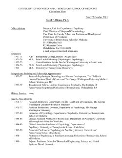 university of pennsylvania school of medicine