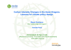 Carbon Intensity Changes in the Asian Dragons