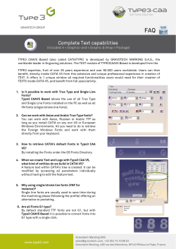 Complete Text capabilities