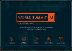 The world`s only industry organised tech summit