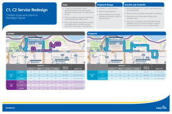 C1, C2 Service Redesign