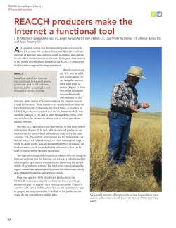 REACCH producers make the Internet a functional tool
