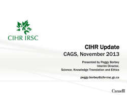 CIHR