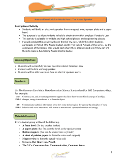 Pre/Post Test for The Naked Speaker Activity