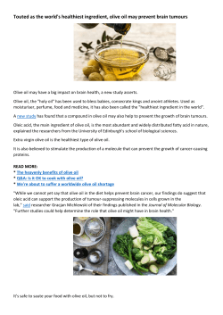 20170610 Olive Oil Article