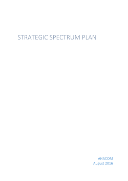 National strategic plan for the radio spectrum approved by ANACOM